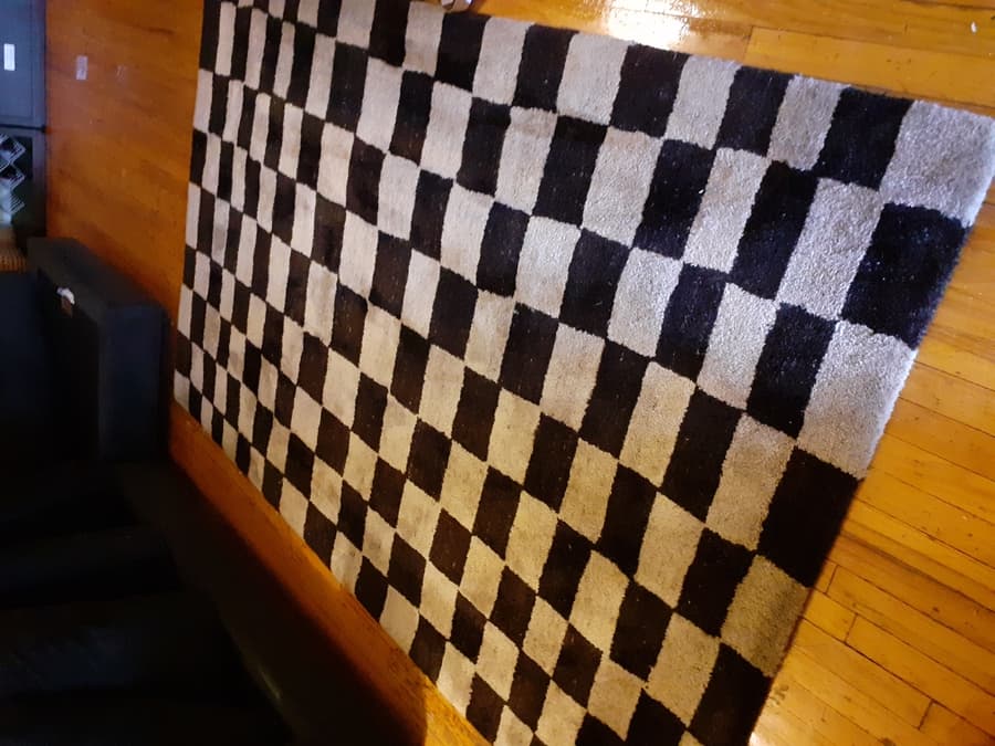 A carpet cleaned by carpet cleaning experts in NYC